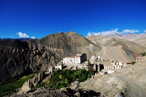 Vista del Monasterio de Lamayuru